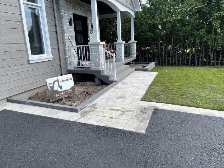 Entrepreneur en aménagement paysager.